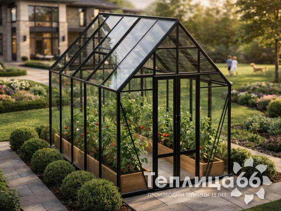 Теплица botanik Style 45 Mini, под стекло, ширина 2,1 м